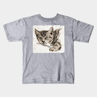 The Fisherman's Cat Kids T-Shirt